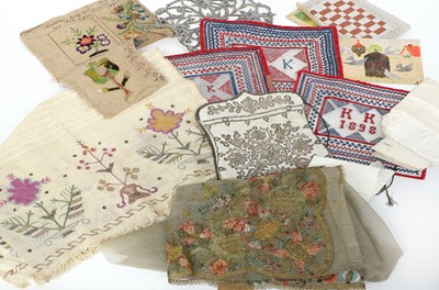 Lot 2036 - Assorted Mainly 20th Century Textiles and...