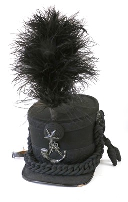 Lot 100 - An Early 20th Century Officer's Shako to the...