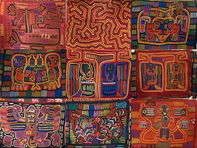 Lot 2074 - Collection of 20th Century Molas from San Blas...