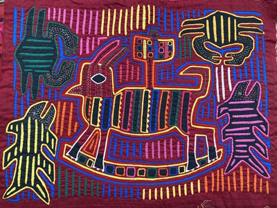 Lot 2075 - Collection of 20th Century Molas from San Blas...