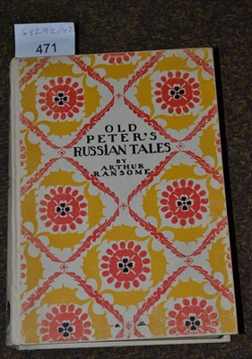 Lot 471 - Ransome (Arthur), Old Peter's Russian Tales, 1916, T.C. & E.C. Jack, first edition, floral...