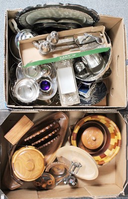 Lot 290 - A Collection of Assorted Silver Plated Items,...