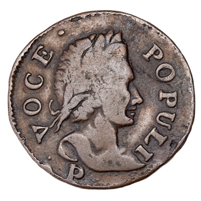 Lot 306 - Ireland, George III, Voce Populi Halfpenny,...