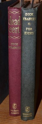 Lot 476 - Francis (Dick) Dead Cert, 1962, Michael Joseph, first edition, second impression, original boards