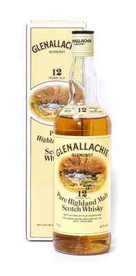 Lot 3146 - Glenallachie Glenlivet 12 Years Old Pure...