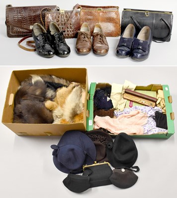 Lot 2228 - Assorted Circa 1940s and Later Costume...