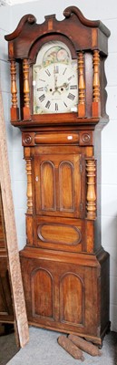 Lot 1135 - A Victorian Mahogany Eight Day Longcase Clock,...