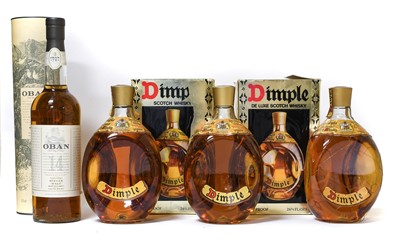 Lot 3031 - Dimple De Luxe Scotch Whisky, 1970s bottling,...