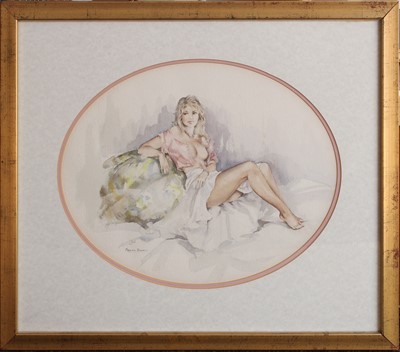 Lot 1024 - Francis Boxall (Contemporary) "A Quiet Moment"...