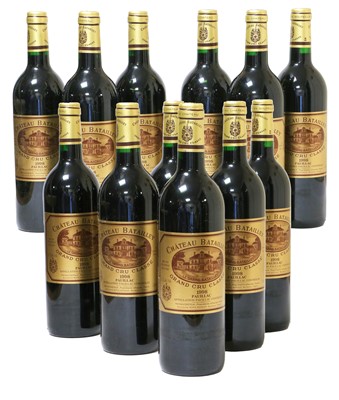 Lot 3033 - Château Batailley 1998, Pauillac (twelve bottles)