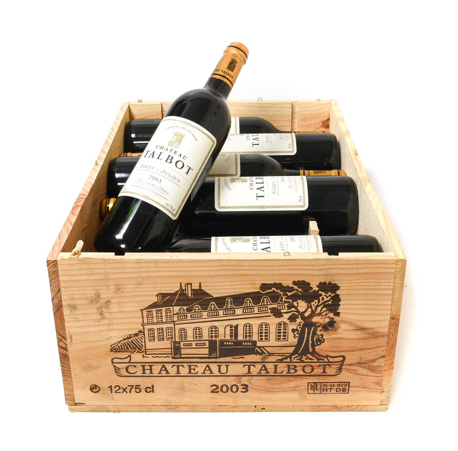 Lot 40 - Château Talbot 2003, Saint-Julien (twelve...