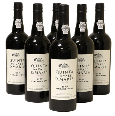 Lot 3203 - Quinta Do Vale D. Maria 1999 Vintage Port (six...