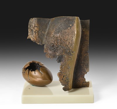 Lot 132 - George Pickard (1929-1993) Egg Initialled and...