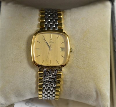 Lot 509 - An Omega quartz wristwatch