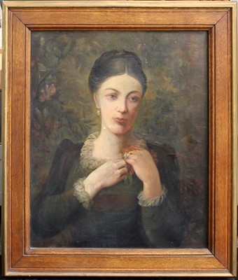 Lot 1363 - Bristish School (19th Century) Portrait of a...