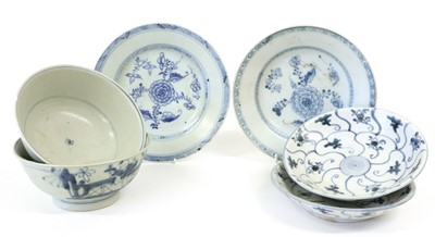 Lot 209 - Two Chinese Porcelain "Tek Sing" Bowls, each...