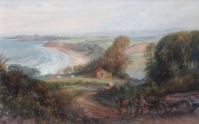 Lot 1369 - J W Knowles (19th Century) ''View from Lyth...