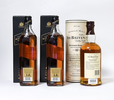 Lot 3004 - Balvenie 10 Years Old Founder's Reserve Single...