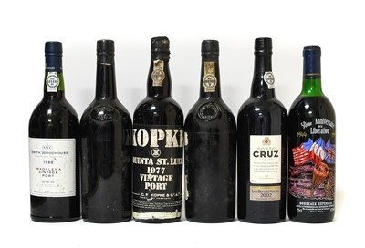 Lot 3186 - Dow's 1963 Vintage Port (one bottle), Kopke...