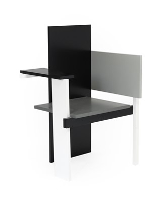 Lot 288 - Rietveld Originals Berlin Chair, designed by...