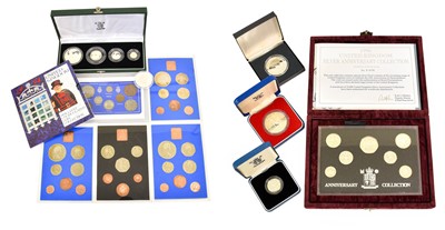 Lot 267 - Assortment of Silver Proof Coinage and Proof...