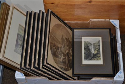 Lot 541 - C J Edwards, Blea Tarn Cottage, Langdale and Stybarrow Crag, Ullswater, a pair of signed...