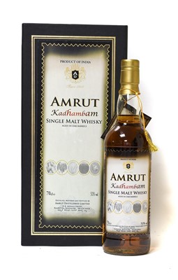 Lot 3128 - Amrut Kadhambam Single Malt Whisky, 50% vol...