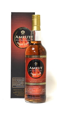 Lot 3129 - Amrut Single Cask Single Malt Whisky, cask...