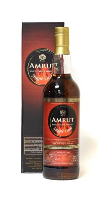 Lot 3130 - Amrut Single Cask Single Malt Whisky, cask...