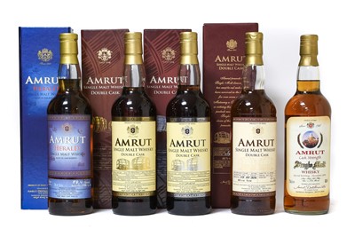 Lot 3127 - Amrut Cask Strength Single Malt Whisky,...