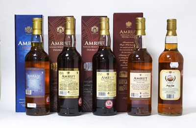 Lot 3127 - Amrut Cask Strength Single Malt Whisky,...