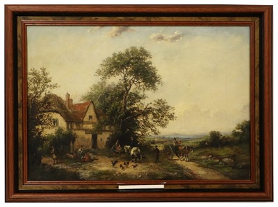 Lot 1105 - Circle of George Lara (fl.1840-1880) Rural...