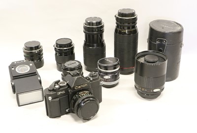 Lot 3262 - Canon F1 Camera