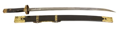 Lot 134 - An Early 20th Century Chinese Liuyedao (Willow...