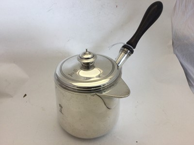 Lot 2027 - A George III Silver Saucepan and Cover