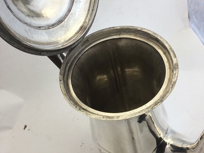 Lot 2082 - A William IV Silver Coffee-Pot