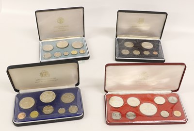 Lot 315 - 4x Franklin Mint Proof sets, comprising;...