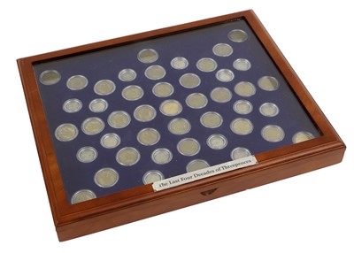 Lot 57 - 3x Danbury Mint British Coin Collections,...