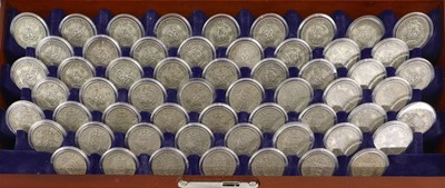 Lot 57 - 3x Danbury Mint British Coin Collections,...