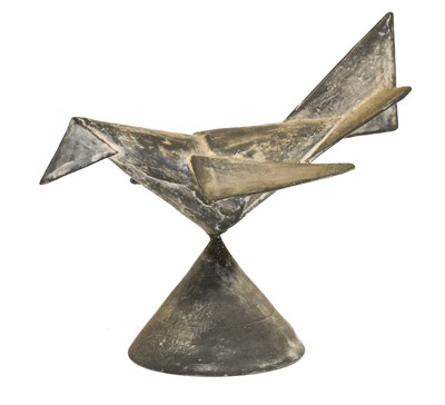 Lot 264 - Raku Pottery Bird (20th/21st Century) origami...