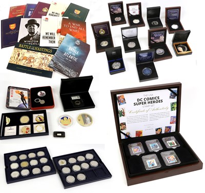 Lot 336 - Miscellaneous Silver Proof and Commemorative...