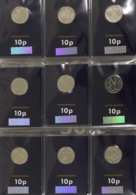 Lot 307 - 2x Coin Presentation Folders, to include; A-Z...