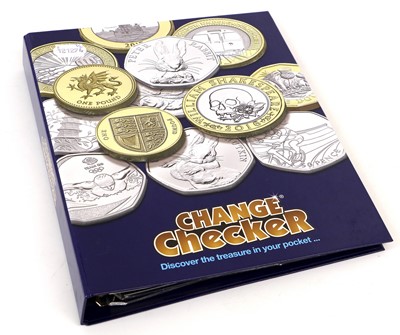 Lot 306 - 2x Decimal Change Checker Folders, first...