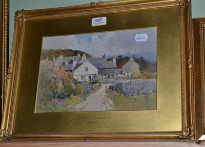 Lot 567 - Arthur Tucker (1864-1929), Troutbeck, Westmorland, signed, watercolour, 20cm by 30cm