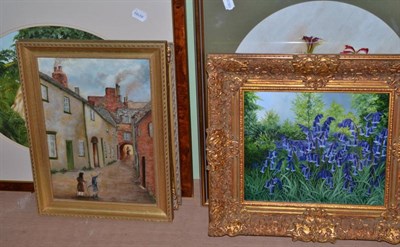 Lot 569 - W A G Ward ";Good Tidings of Great Joy";, signed, oil on board; together with a collection of...