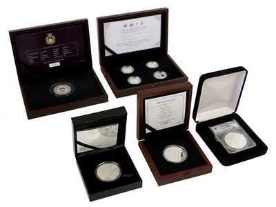 Lot 396 - Assorted Silver Proof Coinage, 8 coins across...