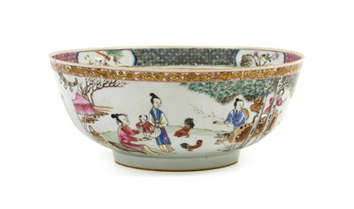 Lot 145 - A Chinese Porcelain Large Bowl, Qianlong,...