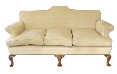 Lot 390 - A George III-Style Three-Seater Sofa,...