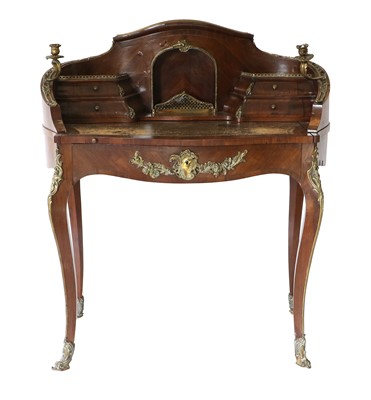 Lot 414 - A Louis XV-Style Kingwood and Gilt Metal...