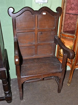 Lot 602 - A Gothic chair